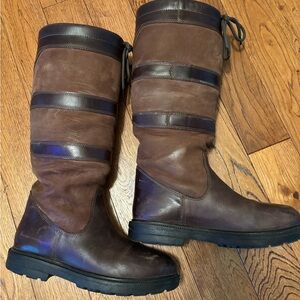 Shires moretta teo waterproof lined leather country boot - Dubarry Galway style